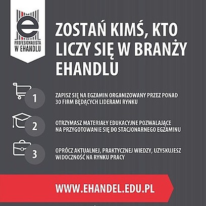 Ideo partnerem projektu „Profesjonalista w eHandlu”.