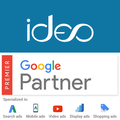 Ideo z 5 specjalizacjami Google Partner Premium