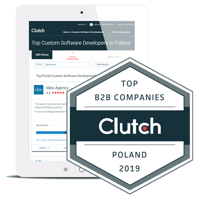 Clutch.co: Ideo w gronie najlepszych