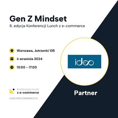 Ideo Partnerem 8. edycji Konferencji Lunch z e-commerce!