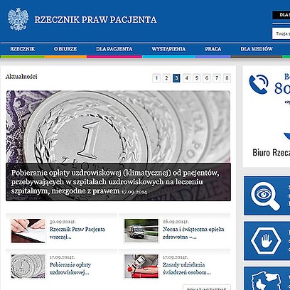 Nowe projekty dla Biura Praw Pacjenta