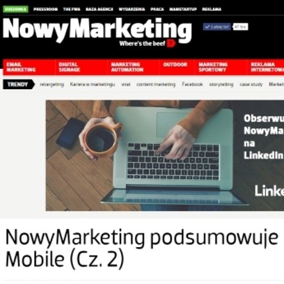 NowyMarketing podsumowuje rok 2016: Mobile