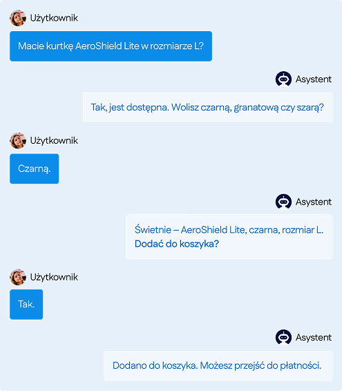 rozmowa z asystentem AI rozmowa z asystentem AI